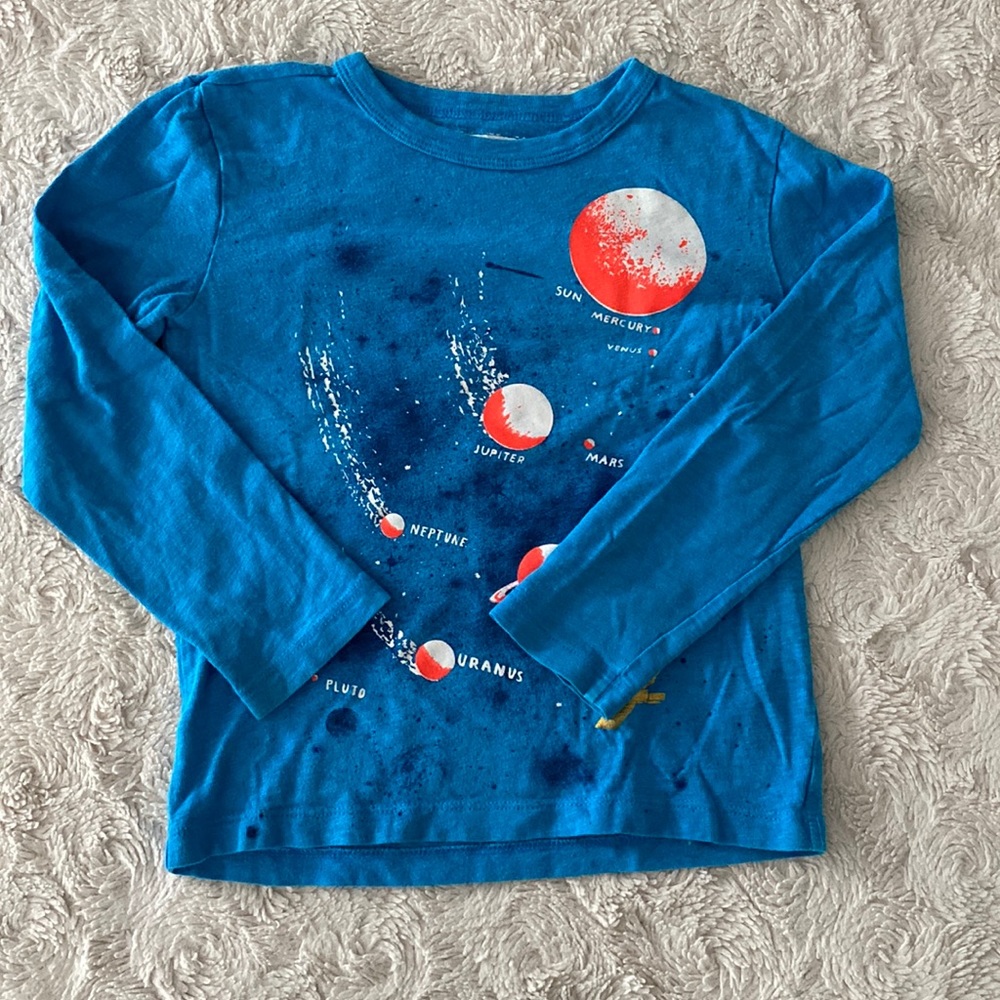 Crewcuts Glows In The Dark Long Sleeve Tee Shirt